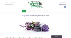 Desktop Screenshot of massagebloomingtonil.com