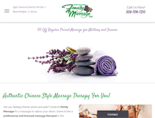 Tablet Screenshot of massagebloomingtonil.com